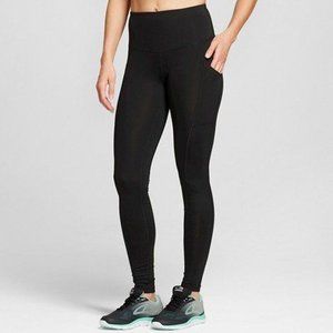 Lululemon Black Leggings Full Length Side Thigh Pockets sz 10